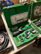 Greenlee 7806SB Hydraulic Punch Driver Set 1/2"-2"