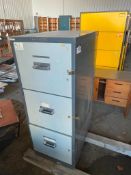 Fireproof 3-Drawer Vertical Filing Cabinet