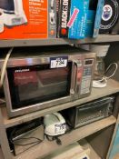 Lot of (1) Sylvania Microwave and (1) Black & Decker Coffee Maker