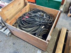 Crate of Asst. Gas Hose