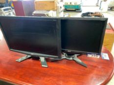 Lot of (2) Acer Monitors