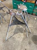 Lot of (2) Ridgid 450 Tri-Stands