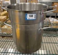 STAINLESS STEEL DOUBLE BOILER SET