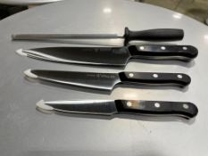 HENCKEL INTERNATIONAL 4 PIECE KNIFE SET - NEW