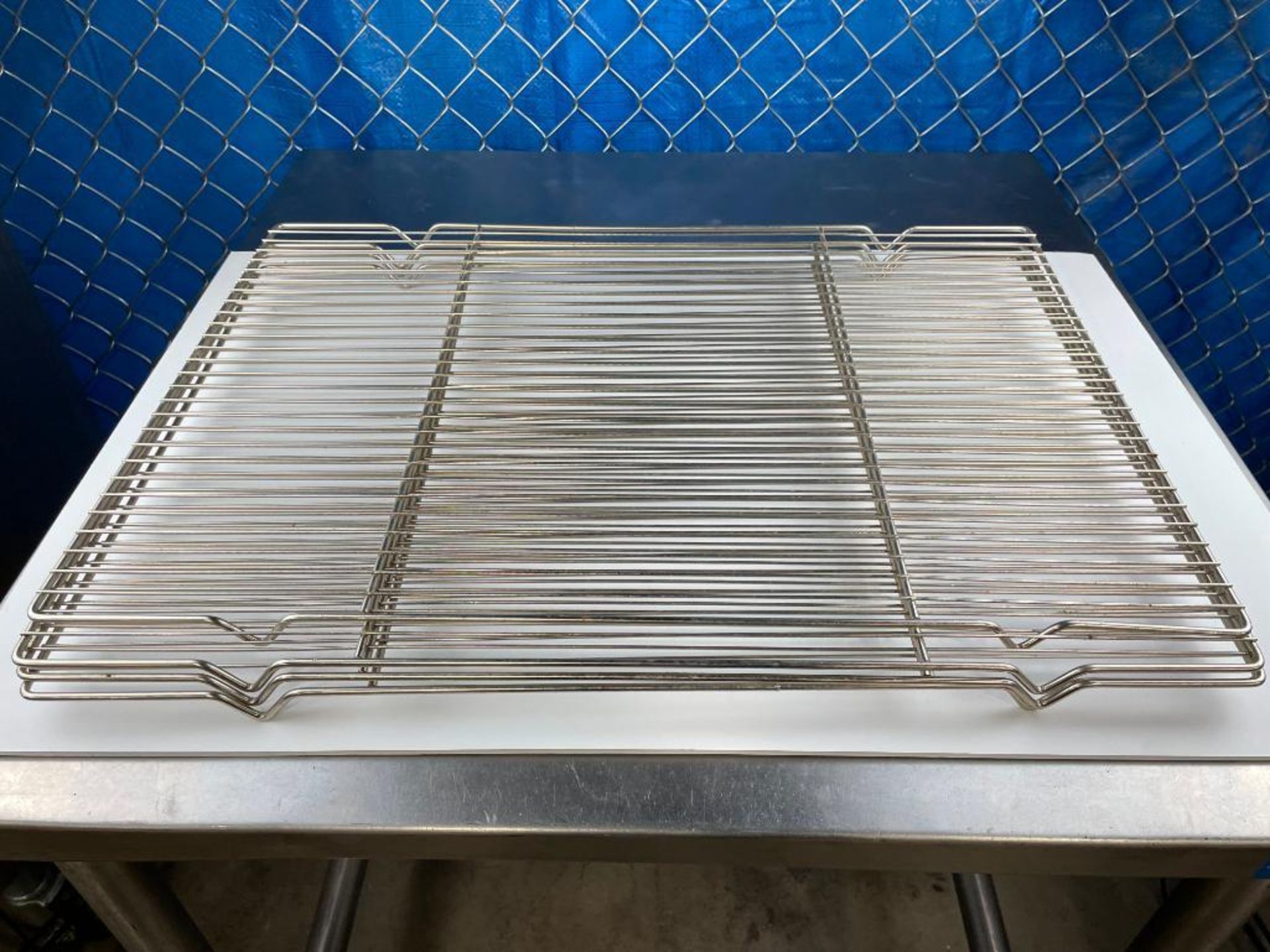 LOT OF (3) FOOTED FULL SIZE COOLING RACKS - Image 3 of 3