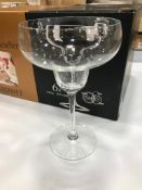 3 BOXES OF CHEF & SOMMELIER CABERNET MARGARITA GLASS 15 OZ - 6 PER BOX - NEW