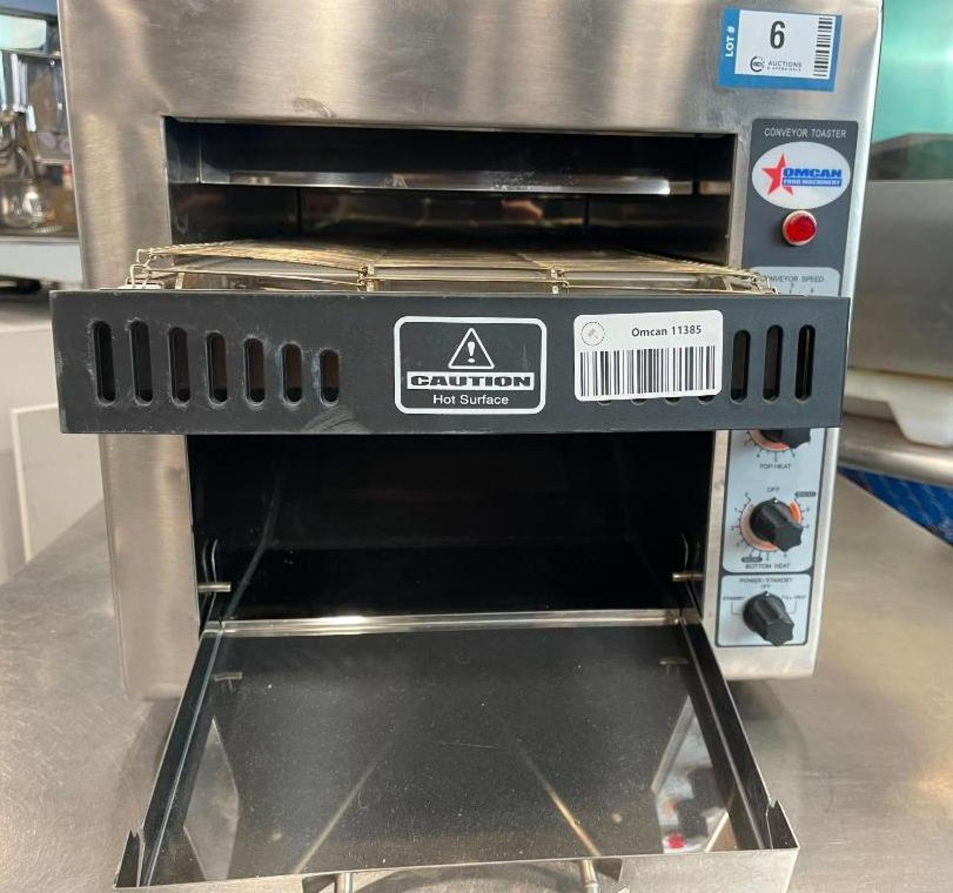 OMCAN 11385 CONVEYOR TOASTER WITH 10" BELT - Image 7 of 7