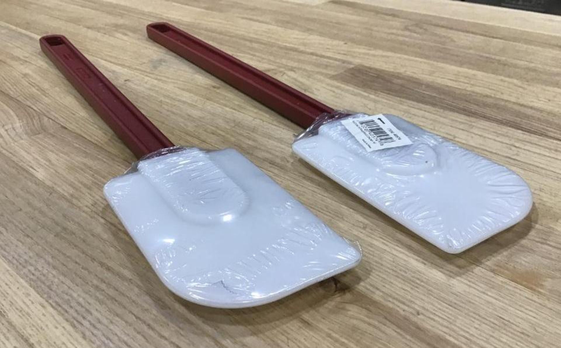 16" SILICONE HEAD SPATULA W/RED HANDLE - LOT OF 2 - Image 3 of 3