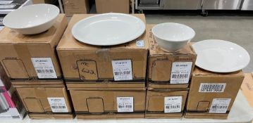 96 PIECE DUDSON CLASSIC DINNERWARE SET, MADE IN ENGLAND – NEW
