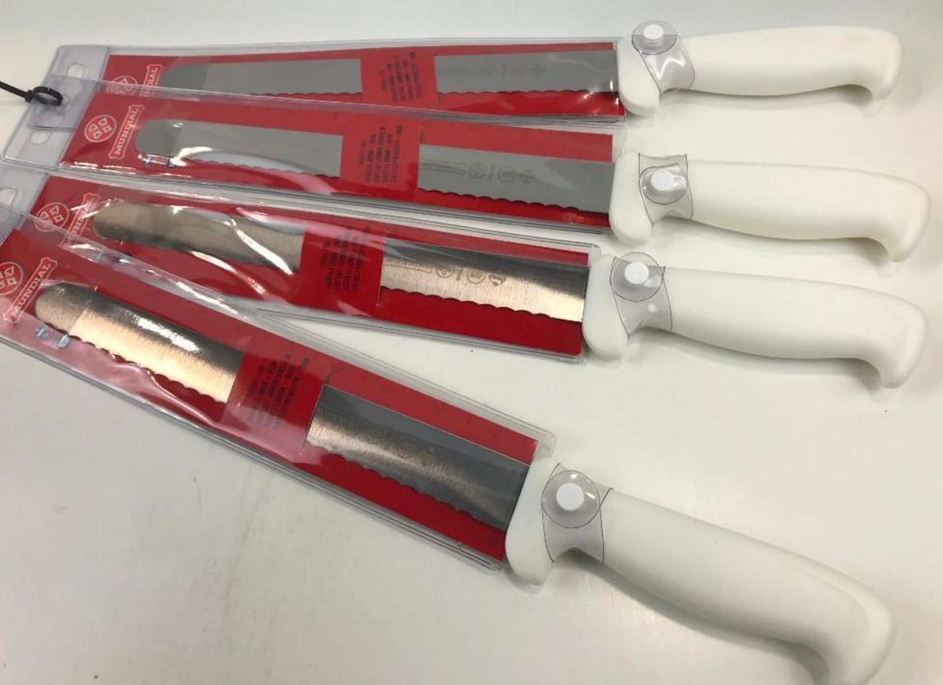 MUNDIAL 10" SLICING KNIVES, W5627-10 - LOT OF 4 - NEW