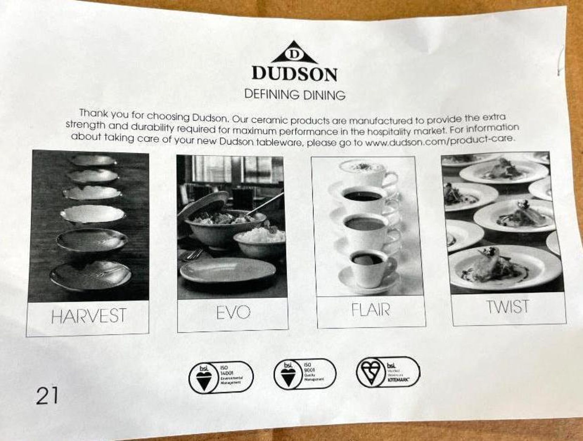 4 CASES OF DUDSON MOSAIC CORAL CHEF BOWLS 10 1/2" - 3/CASE - MADE IN ENGLAND - Image 7 of 7