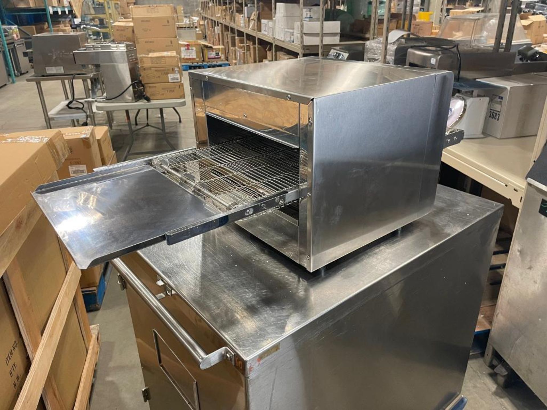 OMCAN 11387 CONVEYOR OVEN WITH 14" CONVEYOR BELT - Image 6 of 8