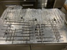 JOHNSON ROSE STAINLESS STEEL GRATES FOR 4860 COPPER RECHAUD 4860G