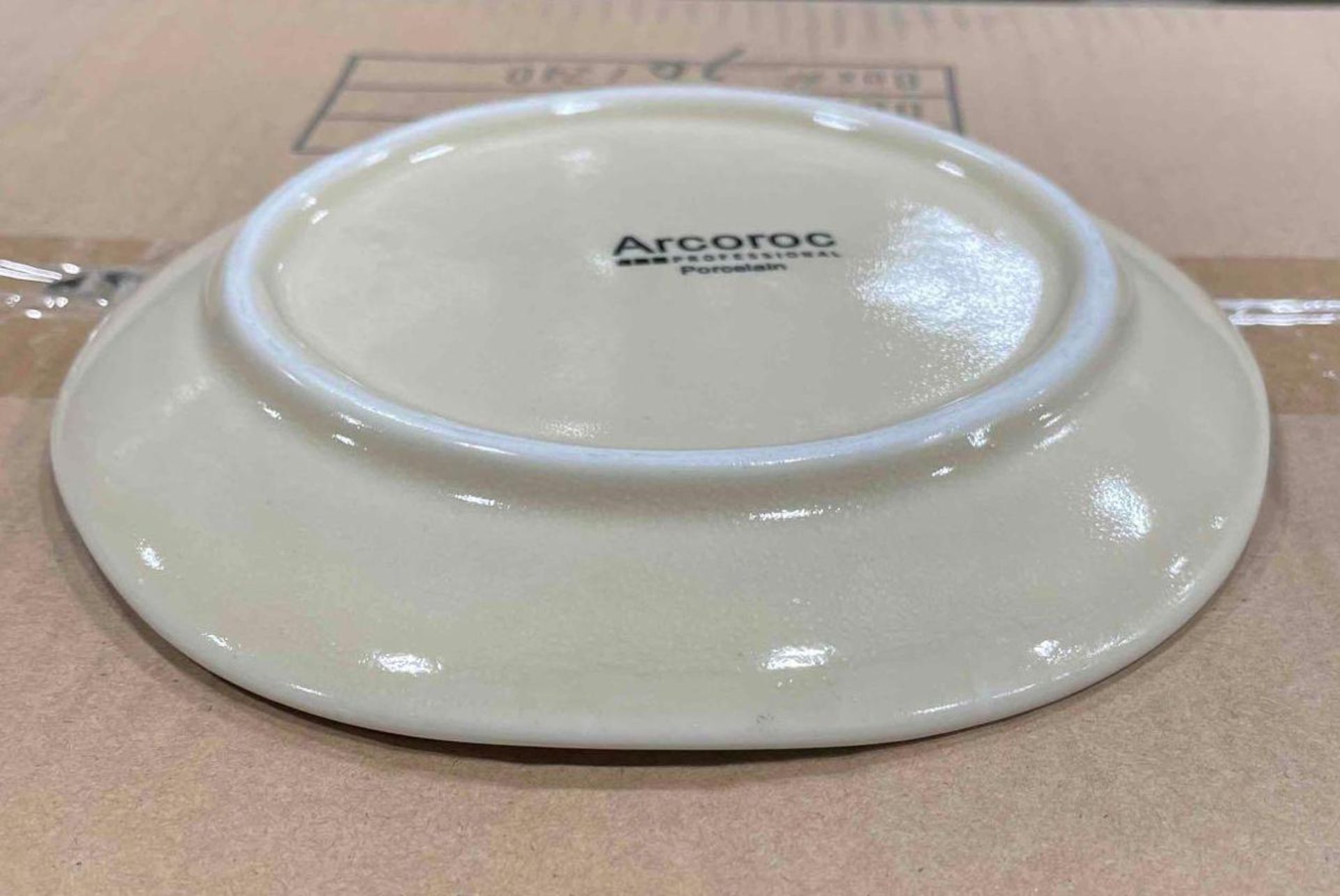 3 CASES OF CANYON RIDGE SAND 6 1/2" PLATE - 36/CASE, ARCOROC - NEW - Image 3 of 4