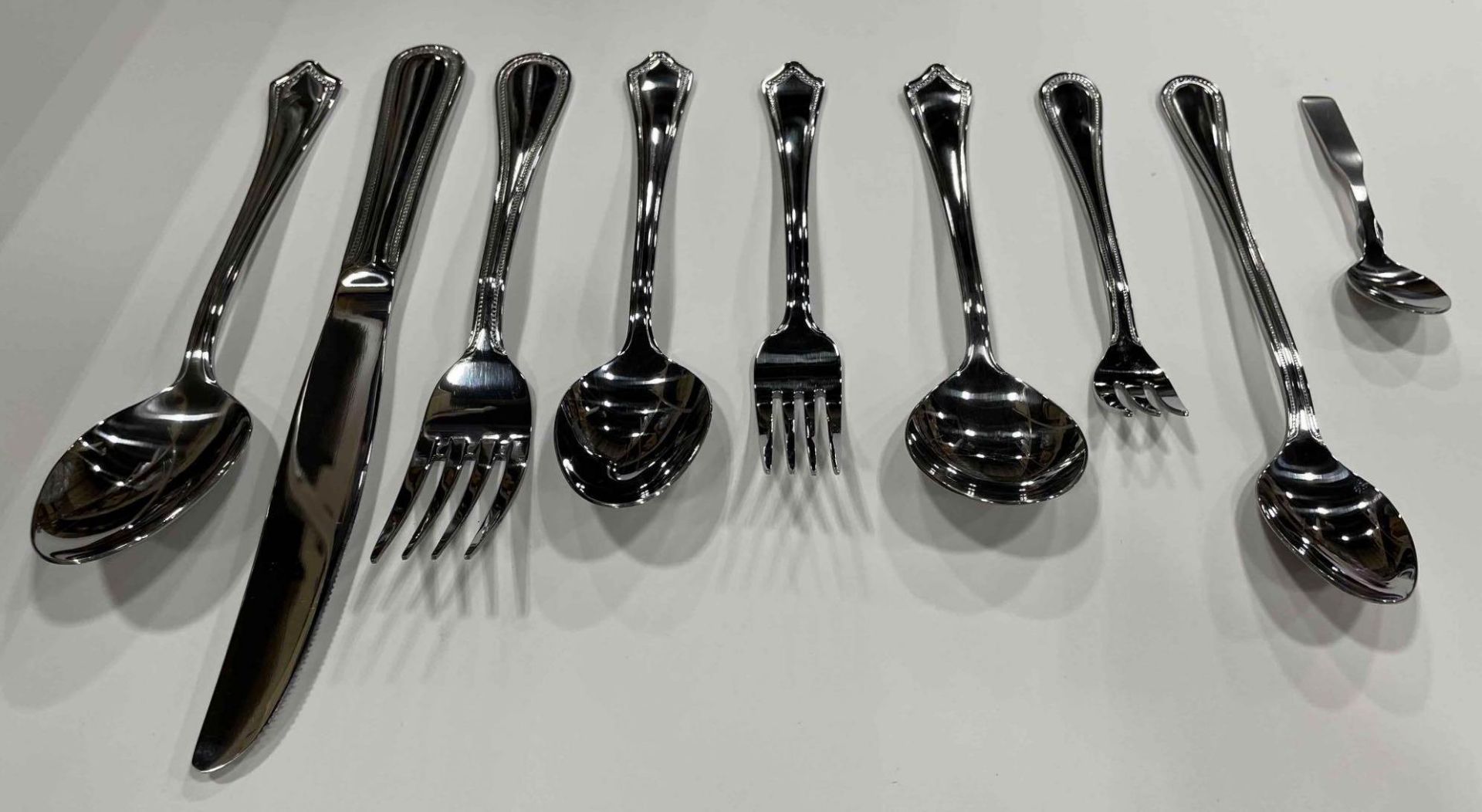 NEW 456 PIECE SILVERWARE SET INCLUDING: - Image 6 of 8