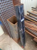 Lot of (2) Asst. Square Tubing
