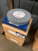 Lot of (2) Cases of 10" X 1-1/2" X 1-1/4"Grinding Wheels