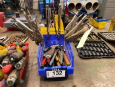 Lot of Asst. Vise Grips, Pliers, Crescent Wrench, etc.