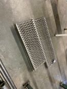 Lot of (3) Asst. Aluminum 12" Wide Step Grating