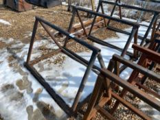 Lot of (2) Steel Pipe Stands