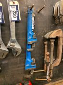 Lot of (1) 24" Pipe Wrench and (1) 12" Pipe Wrench