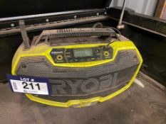 Ryobi Lithium One+ Bluetooth Stereo