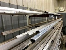 Lot of Asst. Aluminum Including Angle Iron and Square Tubing