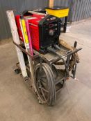 Lincoln Electric TIG 200 Square Wave w/ Cart, Hoses, Stainless Rod, etc.