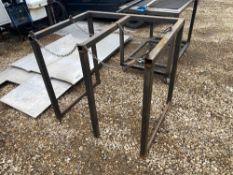 36" X 45" X 42" Steel Bottle Rack