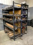 Lot of (2) 72" X 24" 84" Racking