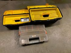 Lot of (2) Asst. Tol Boxes and (1) Parts Case