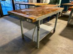 5' X 30"X 34" Steel Table