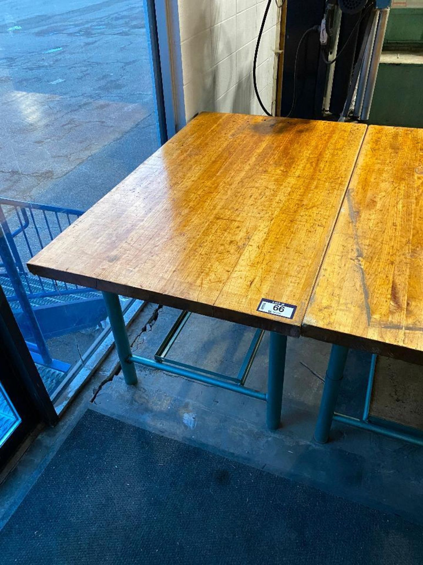 5' X 3' Wood Top Table - Image 2 of 2