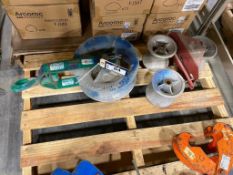 Lot of (4) Asst. Cable Pulleys