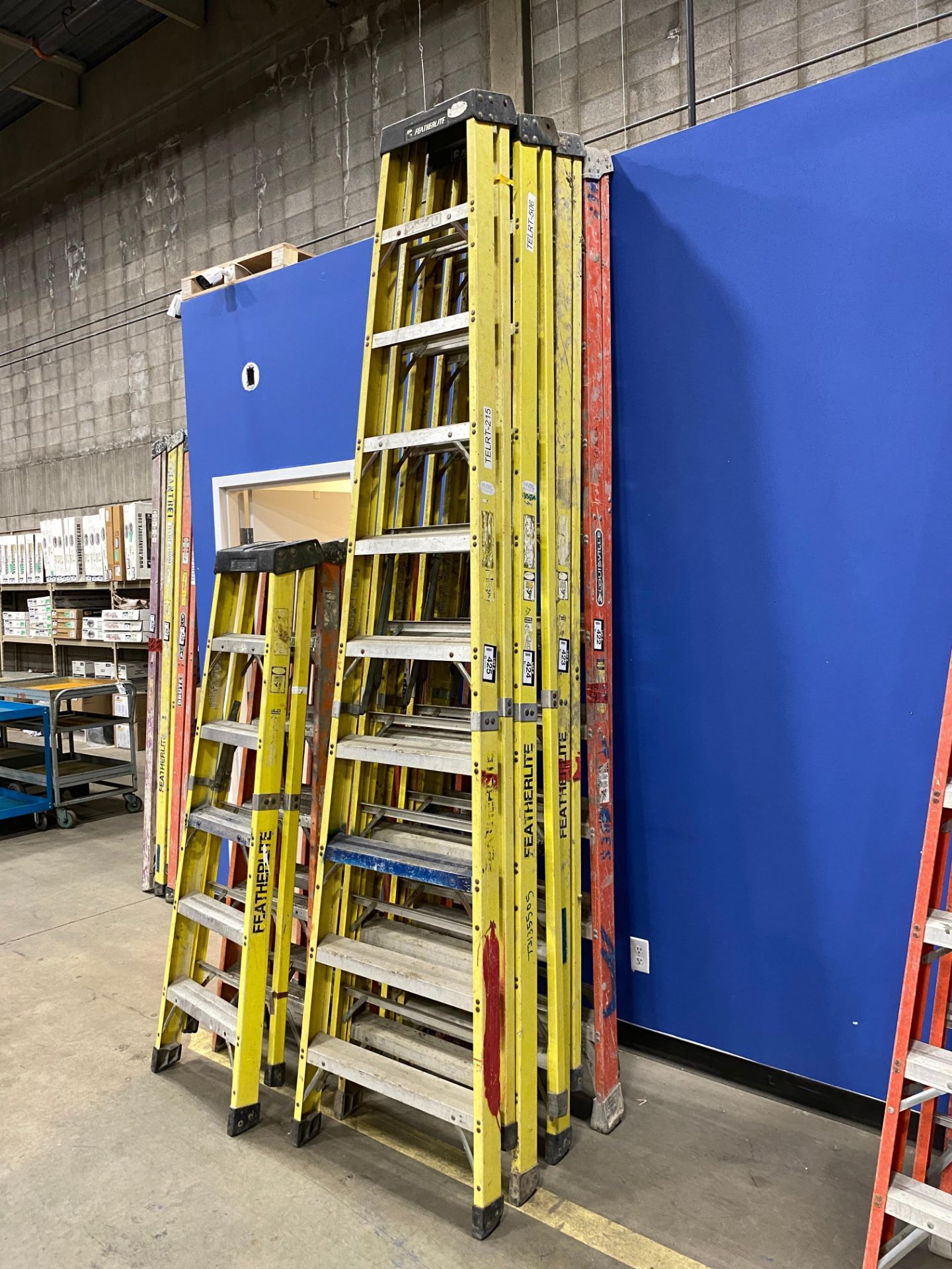 Featherlite 10' Fiberglass Step Ladder - Image 2 of 10