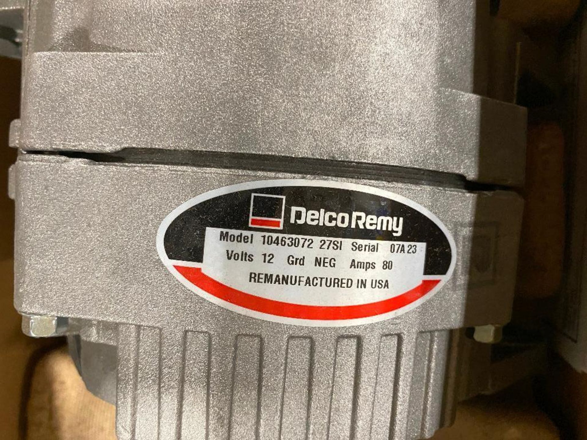 Delco Remy Model: 10463072 Alternator - Image 3 of 3