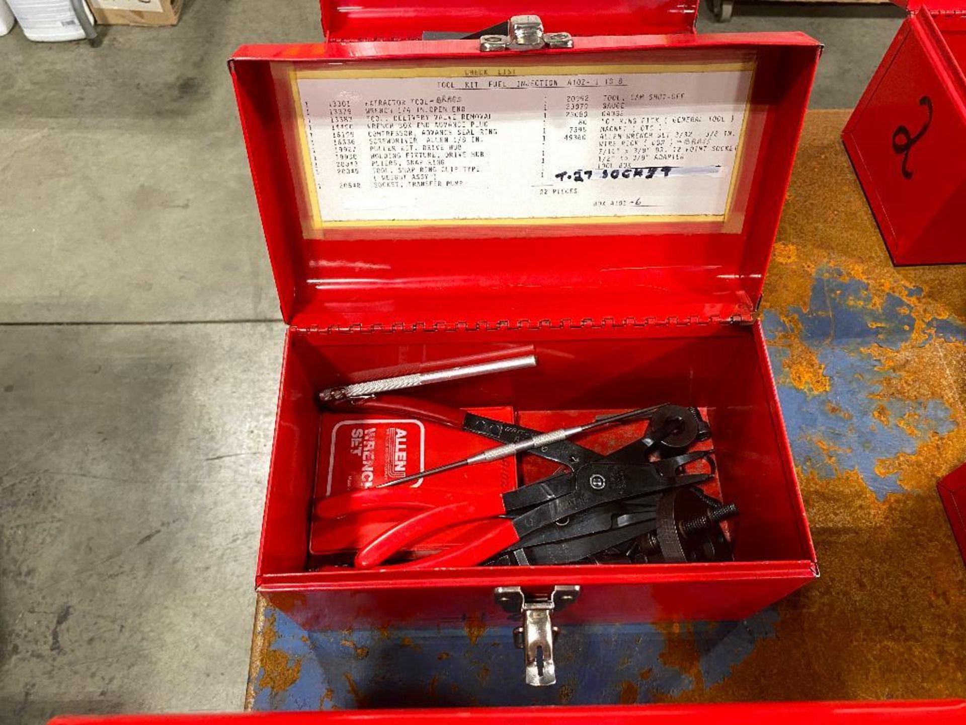 Lot of (3) Tools Boxes w/Asst. Fuel Injection Tools - Image 3 of 4