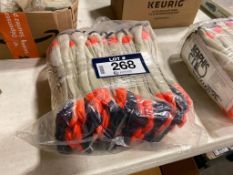 Lot of (12) XL Industrial Work Gloves