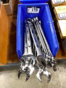 Lot of (15) 1-1/4" Procore Wrenches