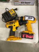 Lot of (2) DeWalt 18V Cordless Drills and (1) 12/20V Battery Charger