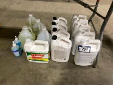 Lot of Asst. Spray Nine, Bleach, HD Diesel EXL, Lens Cleaner etc.