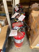 Lot of (6) Asst. ABC Fire Extinguishers