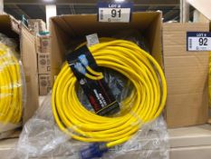 Lot of (6) Century ProStar 40' Extension Cords