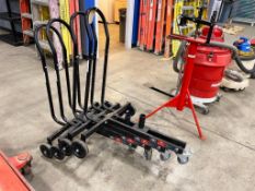Lot of (4) Motomaster Tire Stands, 4,400lb Capacity