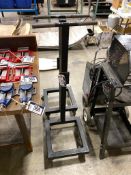 Lot of (2) Mobile Metal Stands