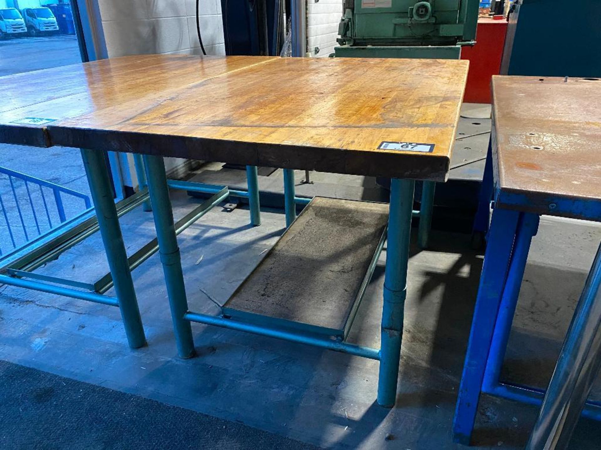 5' X 3' Wood Top Table - Image 2 of 2