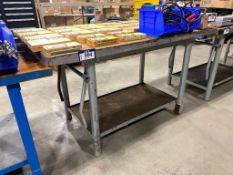 5' X 30" X 34" Steel Table