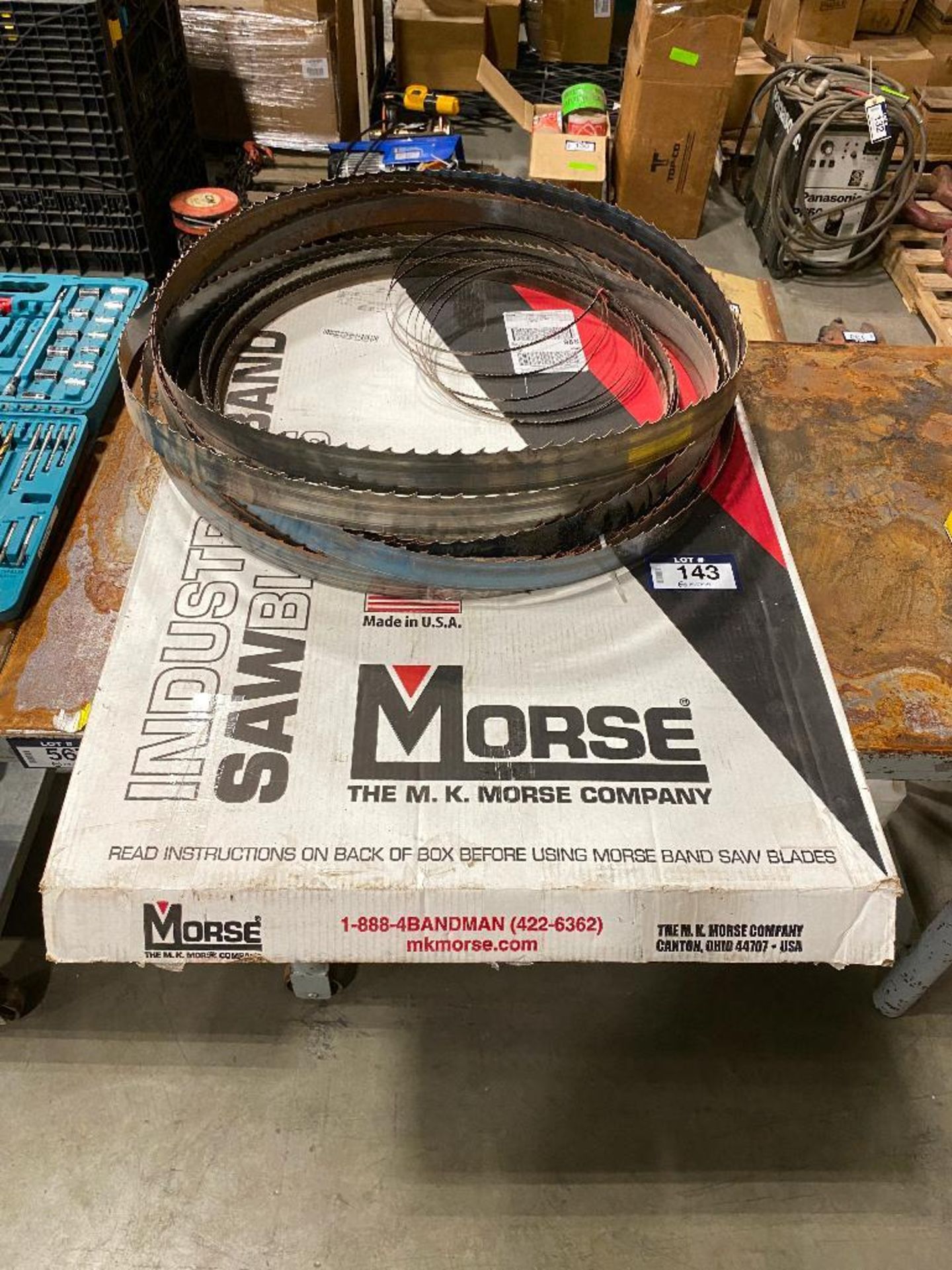 Lot of Asst. Band Saw Blades