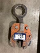 2-Ton Plate Clamp, 1-/14" -2" Thickness
