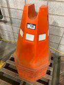 Pallet of (9) Asst. Octagonal Cable Cone Stands